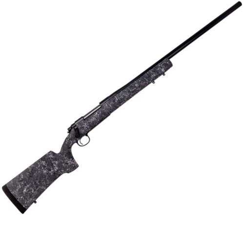 Remington 700 Long Range Matte Black w / Gray Webbing Bolt Action Rifle – 7mm Remington Magnum – 26in