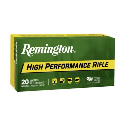 Remington High Performance Rifle 32-20 Winchester 100gr Lead Round Nose Centerfire Rifle Ammo – 50 Rounds