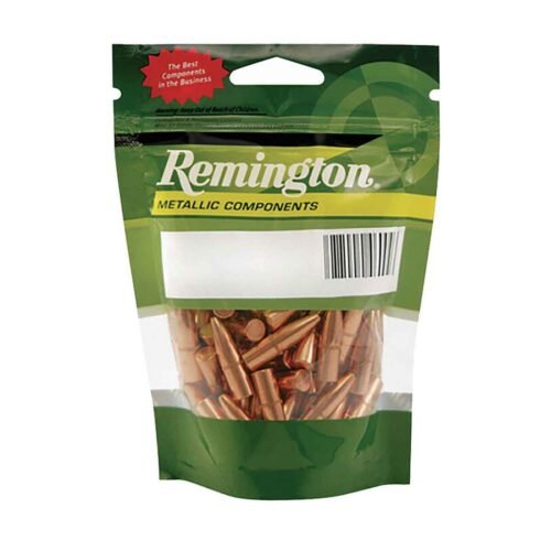 Remington Metallic Components 22 Caliber Pointed Soft Point 50gr Rifle Reloading Bullets – 100 Count