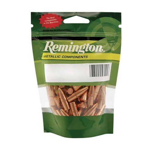 Remington Metallic Components 22 Caliber Pointed Soft Point 55gr Rifle Reloading Bullets – 100 Count