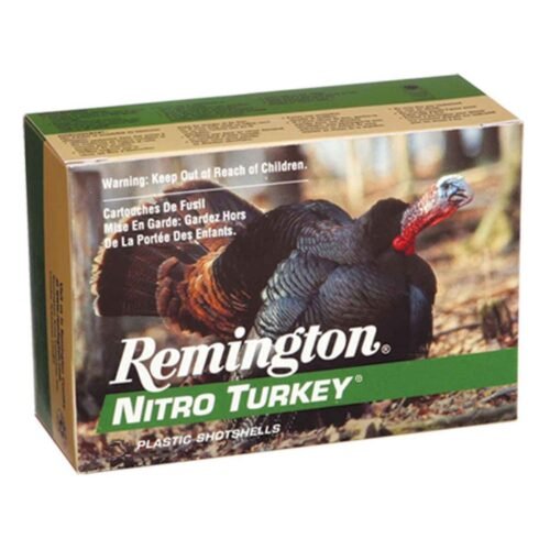 Remington Nitro Turkey 12 Gauge 2-3/4in #4 1-1/2oz Turkey Shotshells – 10 Rounds