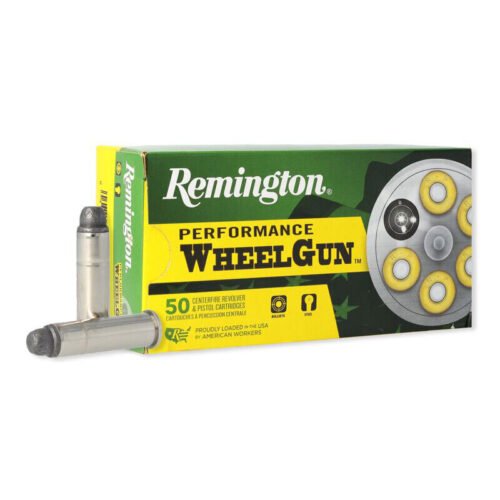 Remington Performance WheelGun 357 Magnum 158gr LSWC Handgun Ammo – 50 Rounds