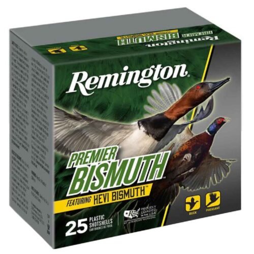 Remington Premier Bismuth 12 Gauge 3in #2 1-3/8oz Upland Shotshells – 25 Rounds