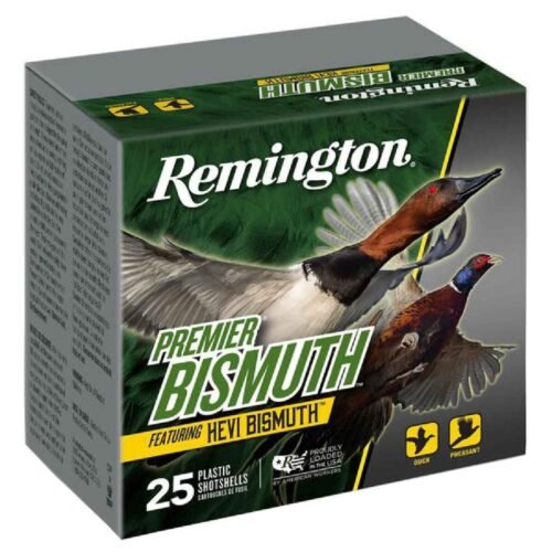 Remington Premier Bismuth 12 Gauge 3in #5 1-3/8oz Upland Shotshells – 25 Rounds