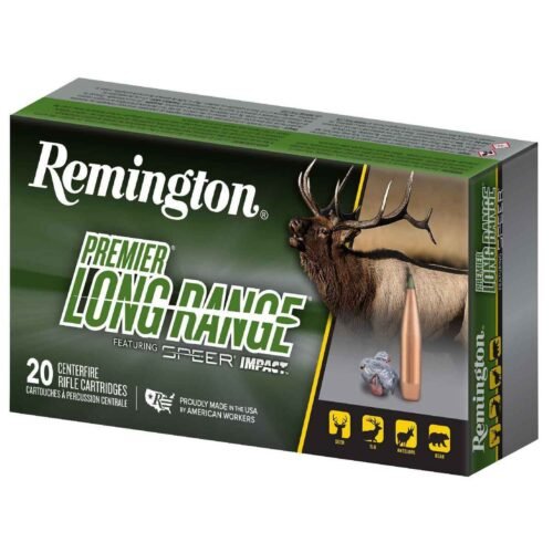 Remington Premier Long Range 6.5 Creedmoor Speer Impact 140gr Rifle Ammo – 20 Rounds