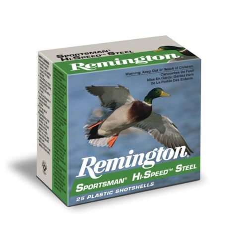 Remington Sportsman Hi-Speed 12 Gauge 3in #2 1-1/4oz Waterfowl Shotshells – 25 Rounds