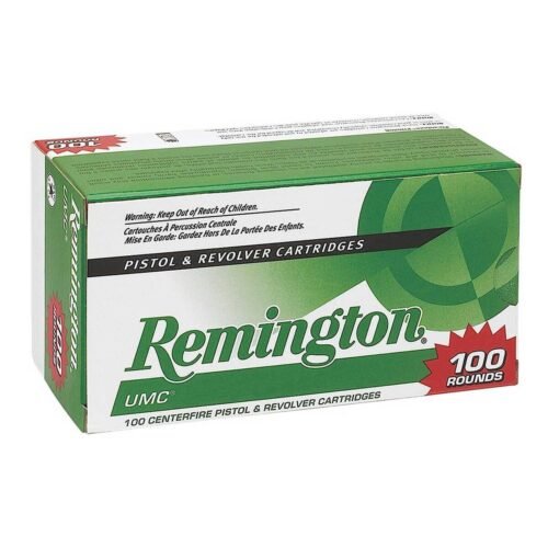 Remington UMC 357 Magnum 125gr SJHP Handgun Ammo – 100 Rounds