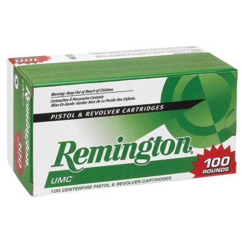 Remington UMC 45 Auto (ACP) 230gr JHP Handgun Ammo – 100 Rounds