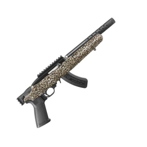 Ruger Charger Lite 22 Long Rifle Leopard Cerakote Modern Sporting Pistol – 15+1 Rounds