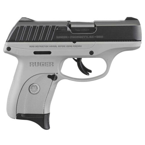 Ruger EC9s 9mm Luger 3.12in Black Oxide/Gray Pistol – 7+1 Rounds