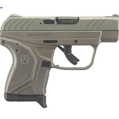 Ruger LCP II 380 Auto (ACP) 2.75in Elite Earth/Jungle Green Pistol – 6+1 Rounds