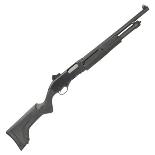 Savage Arms 320 Security Ghost Ring Matte Black 12 Gauge 3in Pump Shotgun – 18.5in