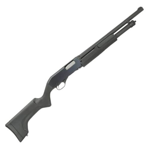 Savage Arms 320 Security Matte Black 12 Gauge 3in Pump Shotgun – 18.5in