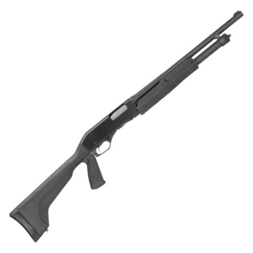 Savage Arms 320 Security w/ Pistol Grip Blued 12 Gauge 3in Pump Shotgun – 18.5in