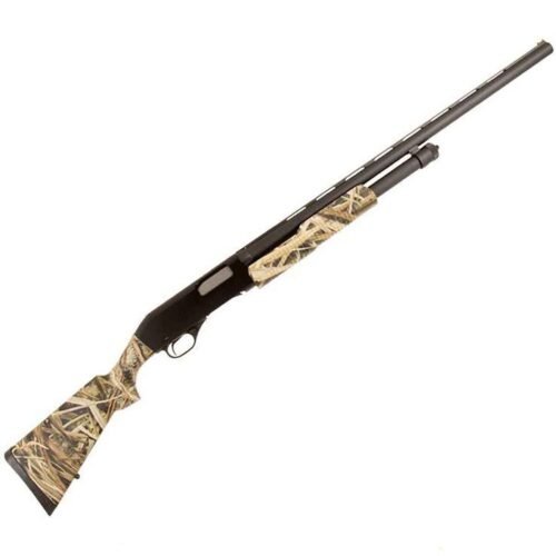 Savage Arms Stevens 320 Field Compact Blued/Mossy Oak Shadow Grass Blades Camouflage 12 Gauge 3in Pump Shotgun – 26in