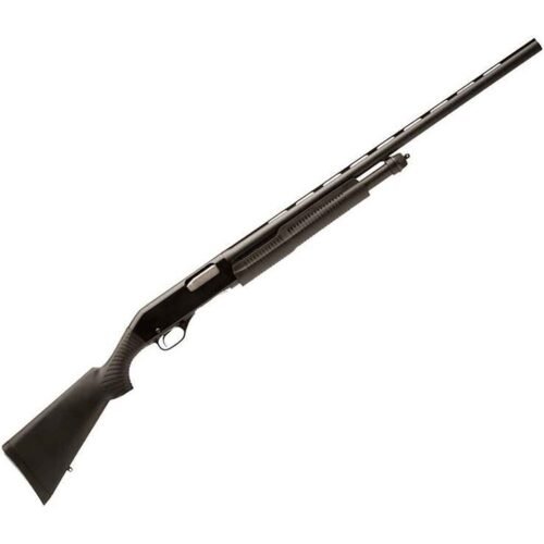 Savage Arms Stevens 320 Field Matte Black 12 Gauge 3in Pump Shotgun – 28in