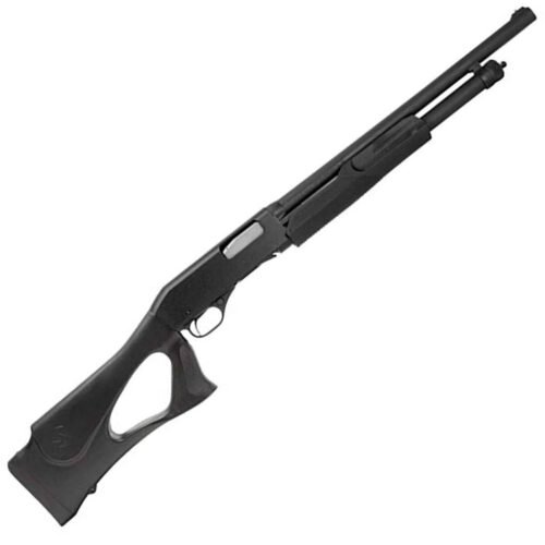 Savage Arms Stevens 320 Security Matte Black 20 Gauge 3in Pump Action Shotgun – 18.5in