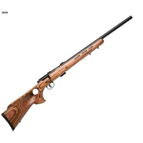 Savage Mark II BTV Matte Blued Natural Brown Bolt Action Rifle – 22 Long Rifle – 21in