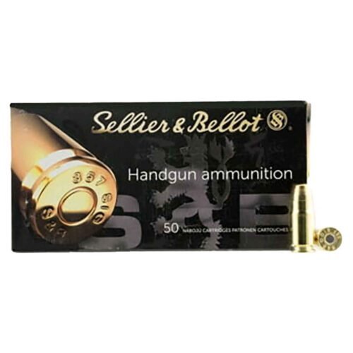 Sellier & Bellot 357 SIG 124gr JHP Handgun Ammo – 50 Rounds