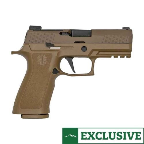 Sig Sauer P320 XCARRY 9mm Luger 3.9in Coyote Tan Pistol – 10+1 Rounds