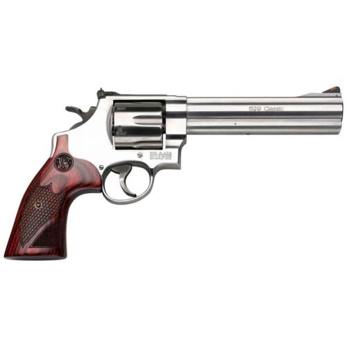 Smith & Wesson Model 629 Deluxe 44 Magnum 6.5in Stainless Pistol – 6 Rounds