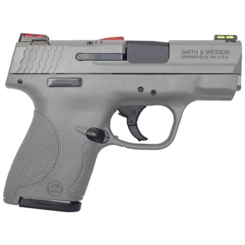 Smith & Wesson M&P 9 Shield Hi Viz 9mm Luger 3.1in Gray Cerakote Pistol – 8+1 Rounds – California Compliant