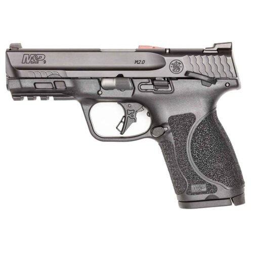 Smith & Wesson M&P9 M2.0 Compact 9mm Luger 4in Black Armornite Pistol – 10+1 Rounds