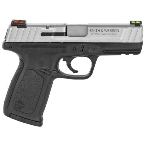 Smith & Wesson SD40 VE 40 S&W 4in Stainless Pistol – 10+1 Rounds – California Compliant