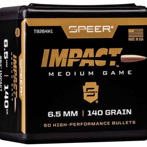 Speer Impact Bullet 264 Caliber 140gr Reloading Bullets – 50 count