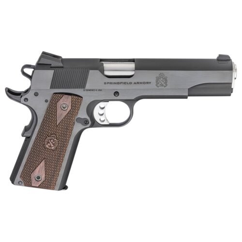 Springfield Armory 1911 Garrison 9mm Luger 5in Blued/Gray Pistol – 9+1 Rounds