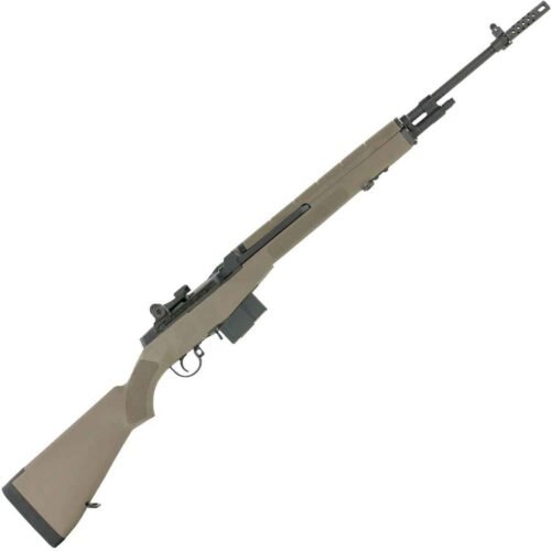 Springfield Armory M1A 308 Winchester 22in FDE/Black Parkerized Semi Automatic Modern Sporting Rifle – 10+1 Rounds