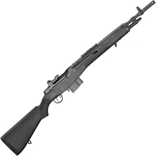 Springfield Armory M1A Scout Squad 308 Winchester 18in Parkerized Black Semi Automatic Modern Sporting Rifle – 10+1 Rounds