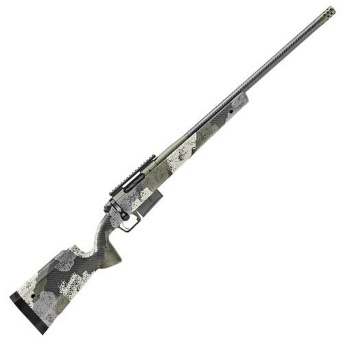 Springfield Armory Model 2020 Waypoint Carbon Fiber/Evergreen Camo Bolt Action Rifle – 6.5 PRC – 24in