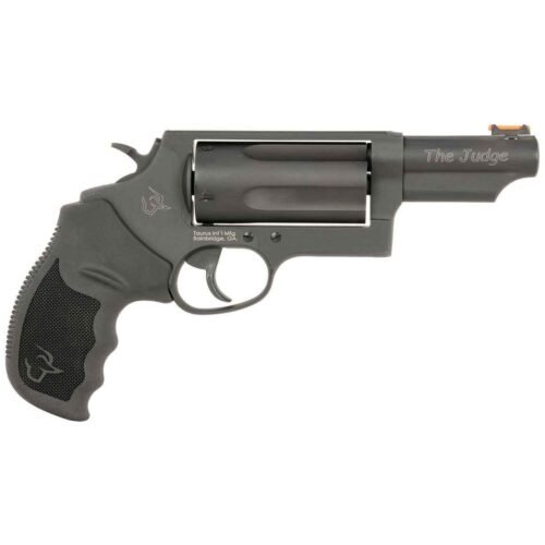 Taurus Judge T.O.R.O Optic Ready 45 (Long) Colt 3in Matte Black Oxide Revolver – 5 Rounds