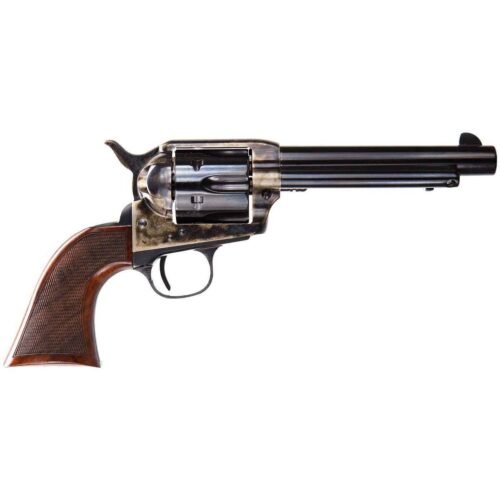 Taylor’s & Company The Smoke Wagon Deluxe 45 (Long) Colt 5.5in Blued Revolver – 6 Rounds