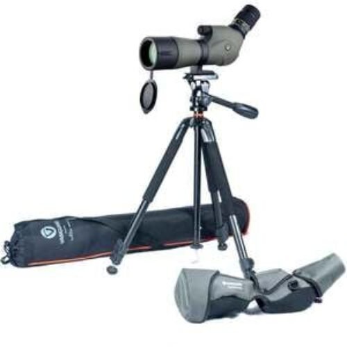 Vanguard Endeavor XF 60A Spotting Scope w/Alta+ 233AO Tripod Bundle