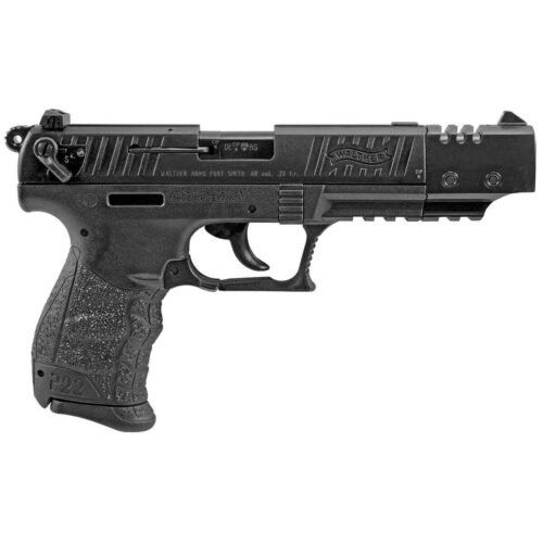 Walther P22 22 Long Rifle 5in Matte Black Pistol – 10+1 Rounds