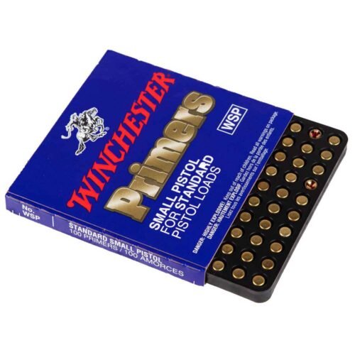 Winchester No. 1-1/2 Small Regular Pistol Primer – 100 Count