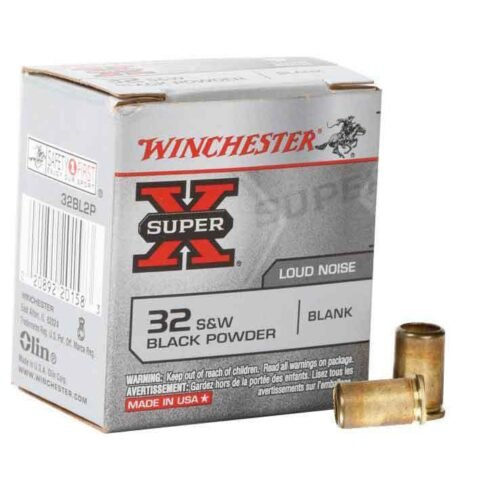 Winchester Super X 32 S&W Blank Handgun Ammo – 50 Rounds