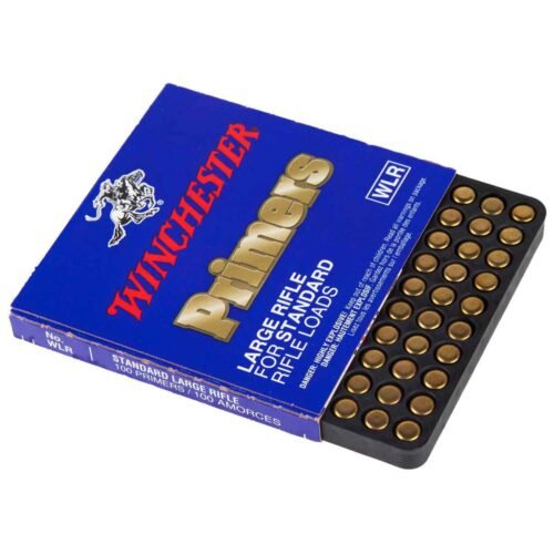 Winchester Boxer No. 8-1/2 Large Rifle Primers – 100 Count