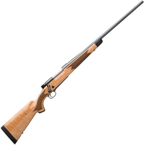 Winchester Model 70 Super Grade Maple Blued Bolt Action Rifle – 300 Winchester Magnum – 26in