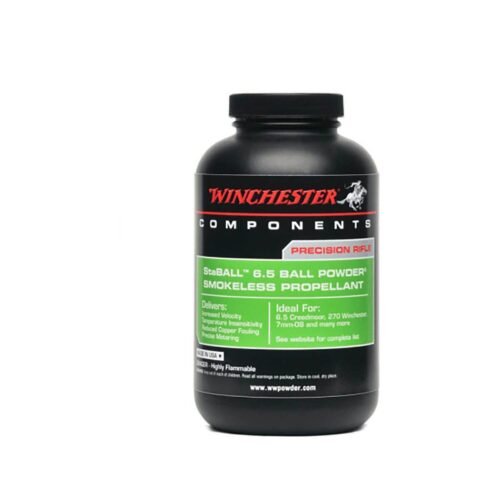 Winchester Staball 6.5 Smokeless Propellant Ball Powder – 1lbs