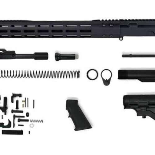 9mm AR 15 Rifle Kit – 16″ Parkerized M4 Barrel, 1:10 Twist Rate with 15″ M-Lok Handguard