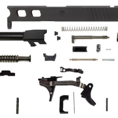 Glock® 43 Compatible Pistol Build Kit w/ Black Elite Slide