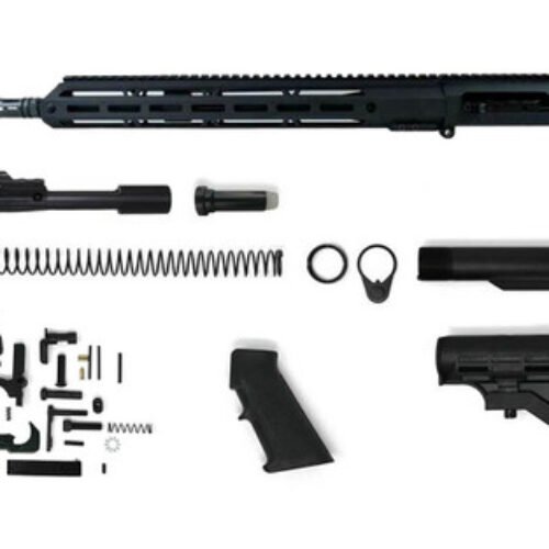 LR-308 Side-Charging Rifle Kit – 16″ Parkerized Heavy Barrel, 1:10 Twist Rate with 15″ M-Lok Handguard