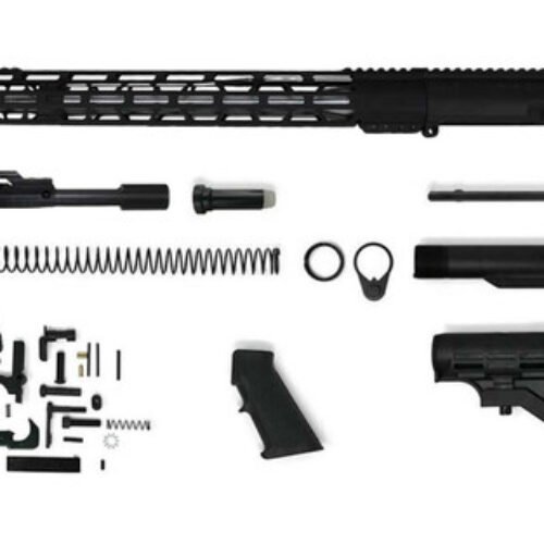 LR-308 Rifle Kit – 20″ Stainless Steel Barrel, 1:10 Twist Rate with 17″ MLOK Handguard